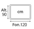 An.120 x Alt.90 cm