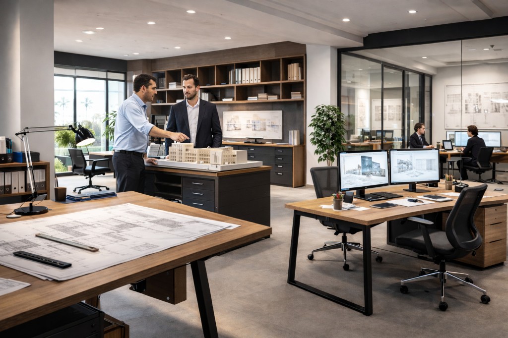 ¿Cómo elegir el mobiliario de oficina para arquitectos?