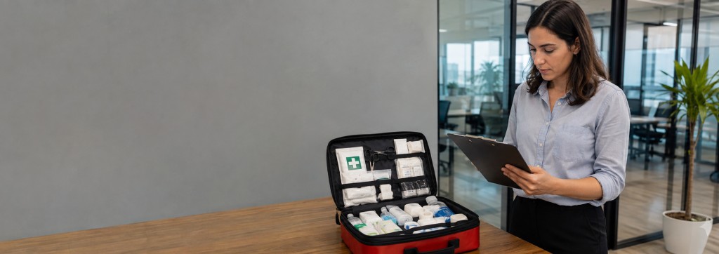Botiquín de empresa: contenido obligatorio y normativa