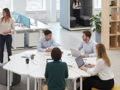 El impacto del mobiliario modular en la productividad empresarial